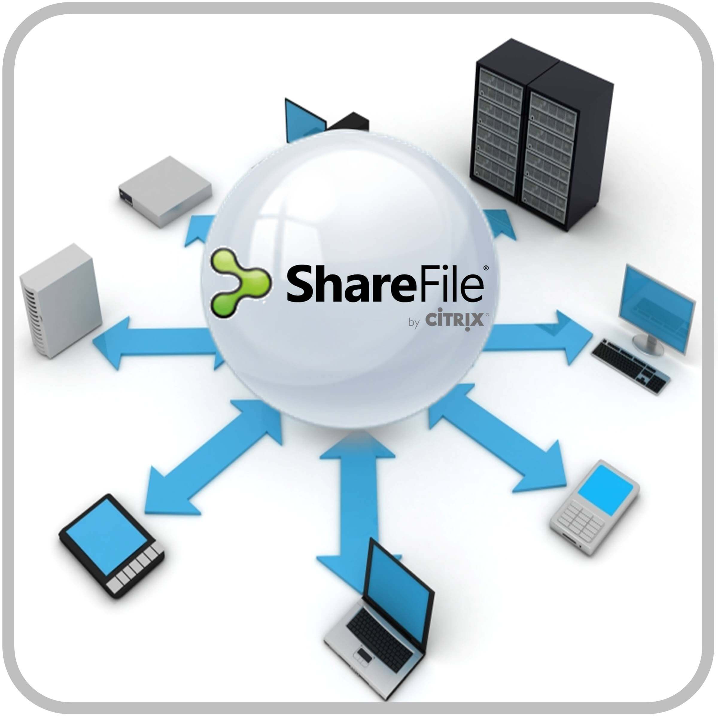ShareFile the simple secure way to collaborate, any size on any device